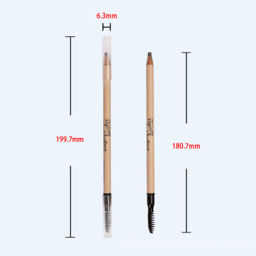4 Color Colorfast Wooden Eyebrow Pencil